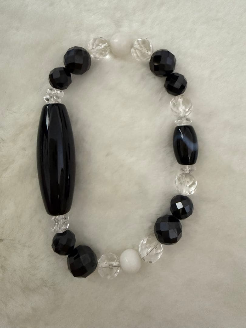 天珠つきパワーストーンセット