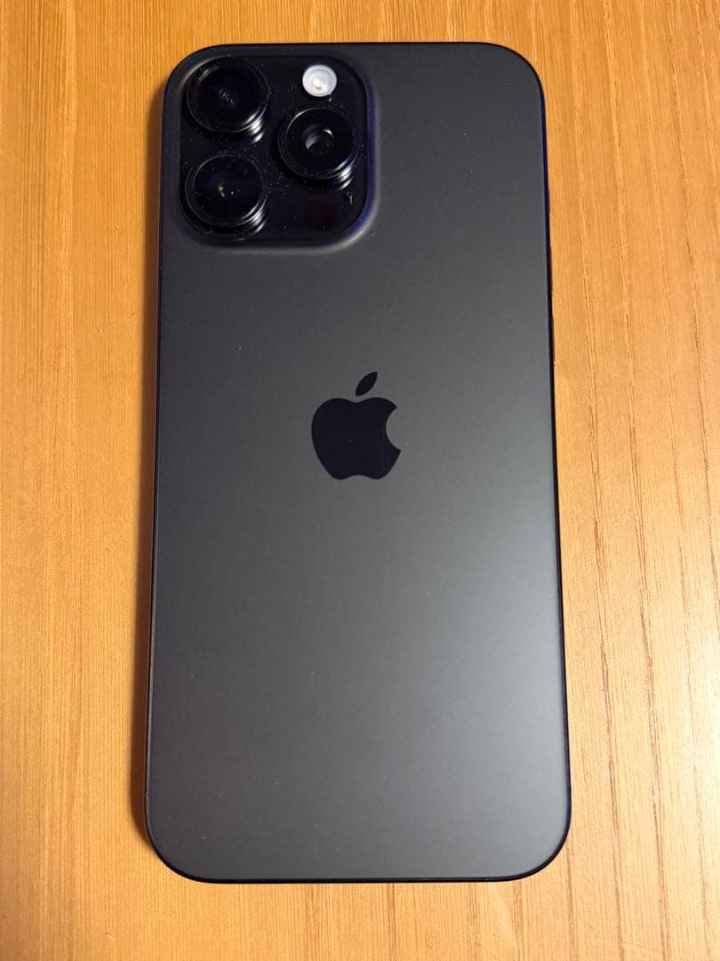 iPhone16 pro max black 512GB 付属品完備