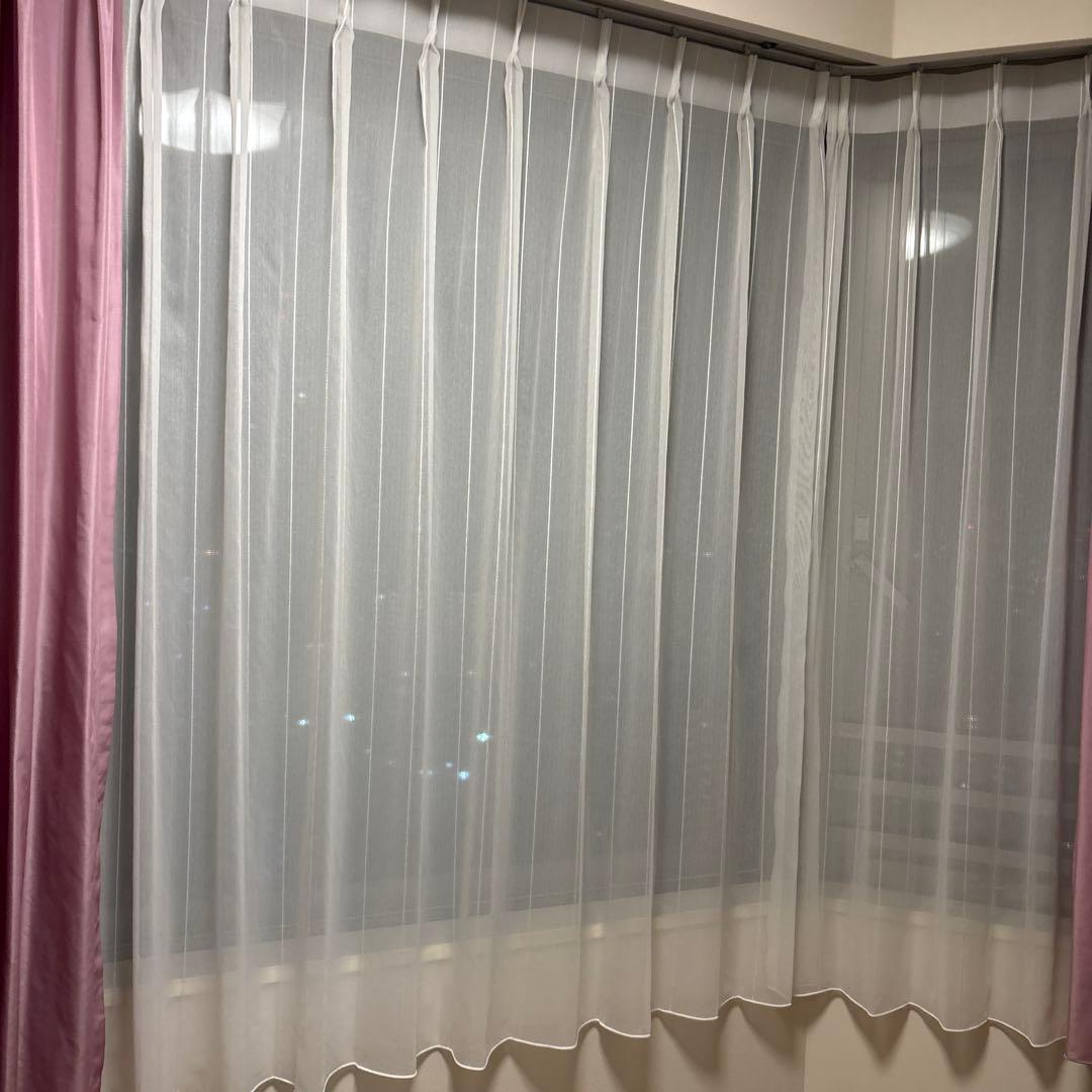 新品　カーテン　レース　セット