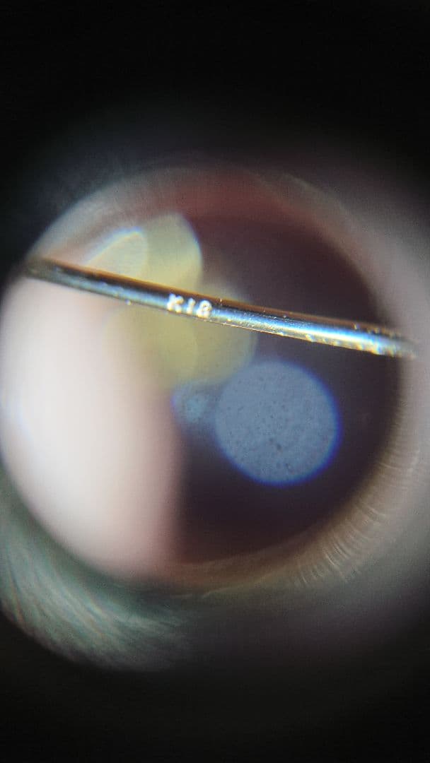 高品質 スーパーセブン ゴールドルチル k18 ピアス フック