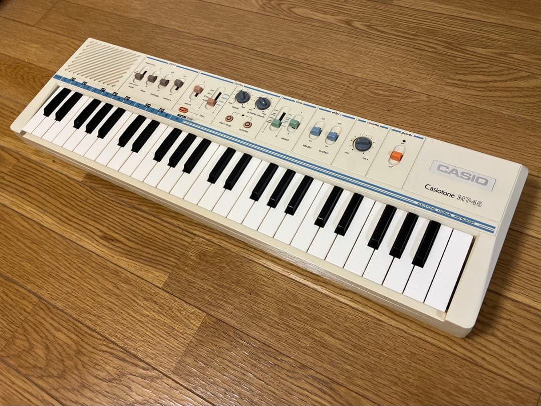 1982年製 CASIO カシオ Casiotone MT-45 フルアナログ