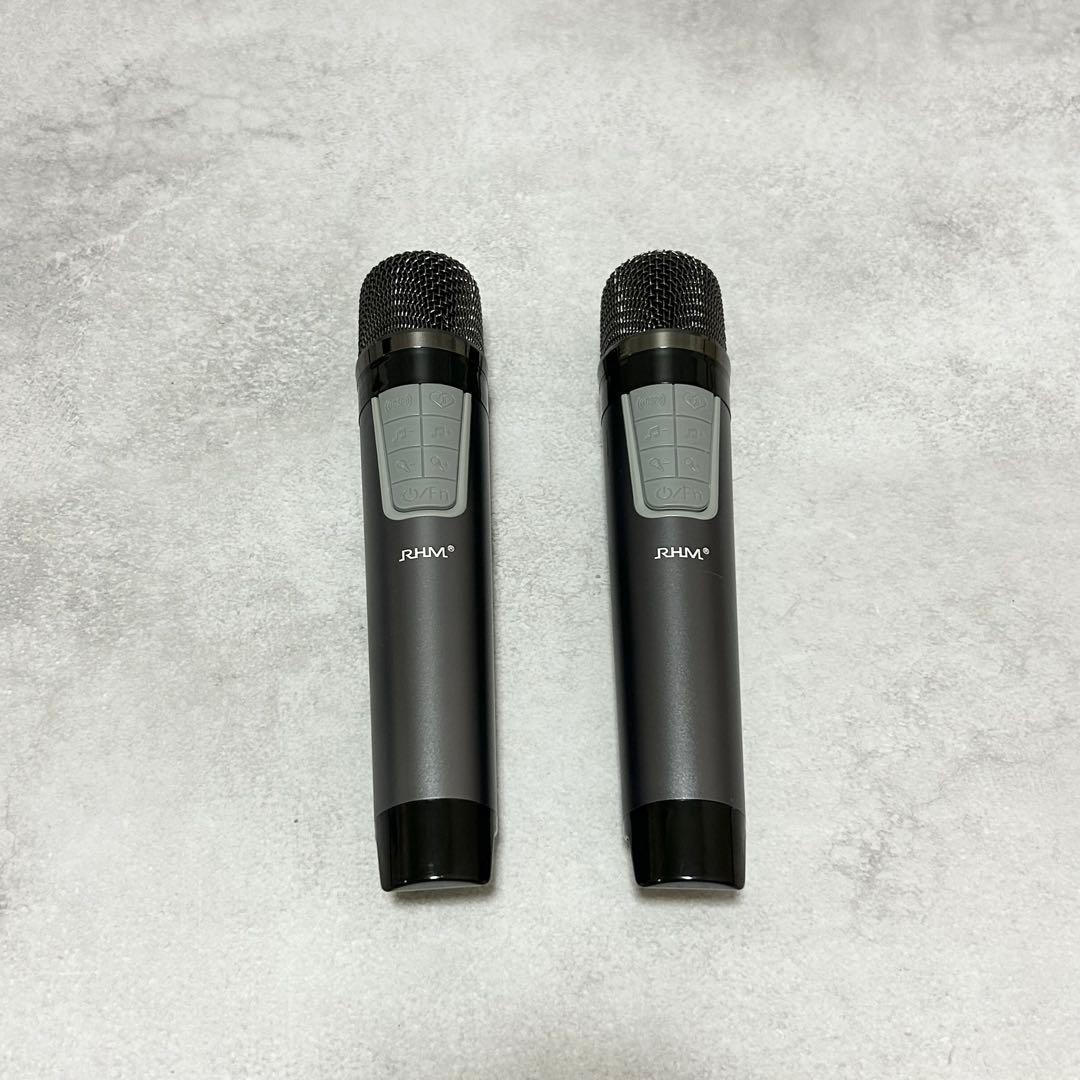 RHM-K666 ポータブル　Bluetooth スピーカー　カラオケ　皇馬