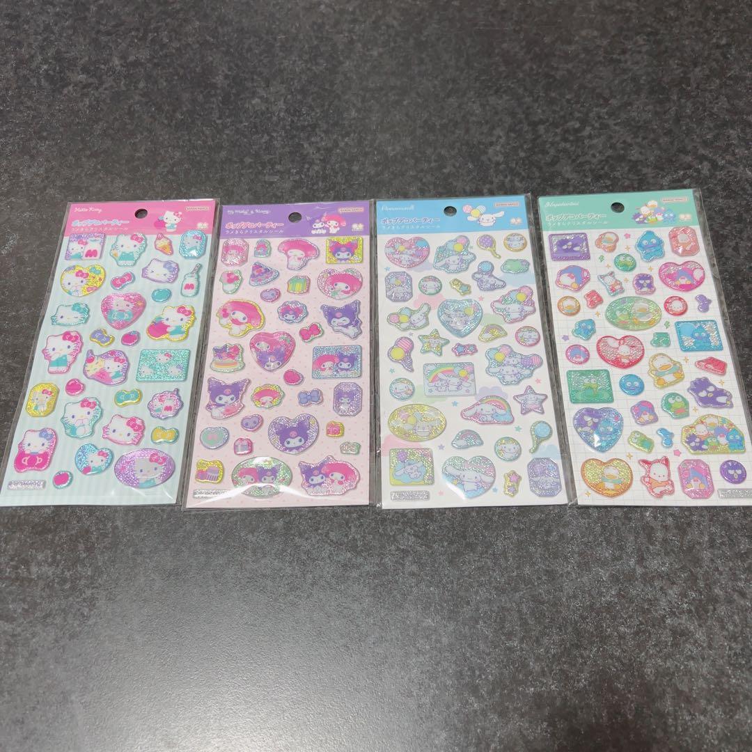 サンリオ　シール　まとめ売り　ボンボンドロップ　第一弾　第二弾　ミニ　うるちゅる