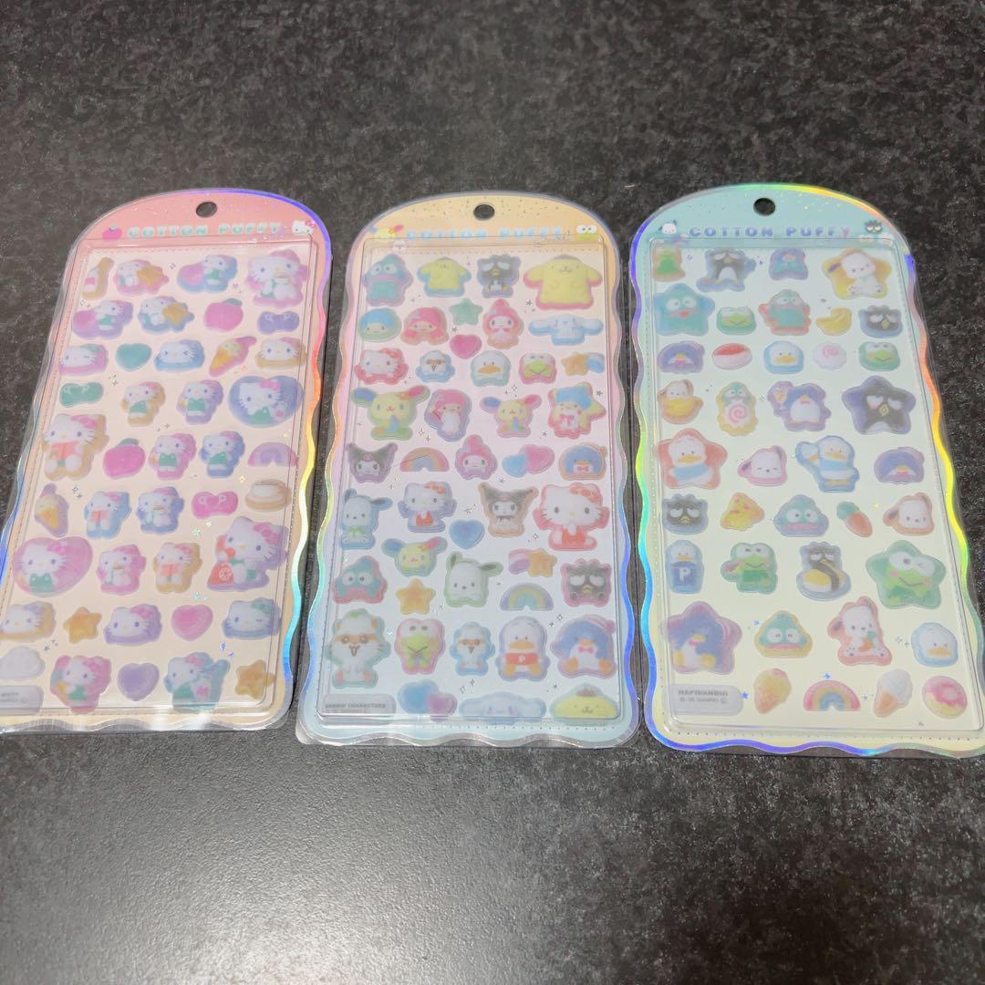 サンリオ　シール　まとめ売り　ボンボンドロップ　第一弾　第二弾　ミニ　うるちゅる