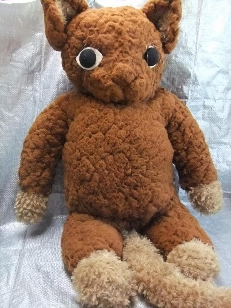 澤野井嘉瑞作　せかいにひとつだけのねこ人形　抱っこが出来るネコ