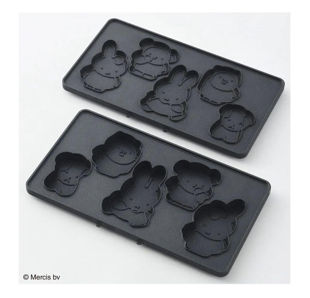 【新品未使用】BRUNO　ミッフィー　グリルサンドメーカーダブル　ホットサンド