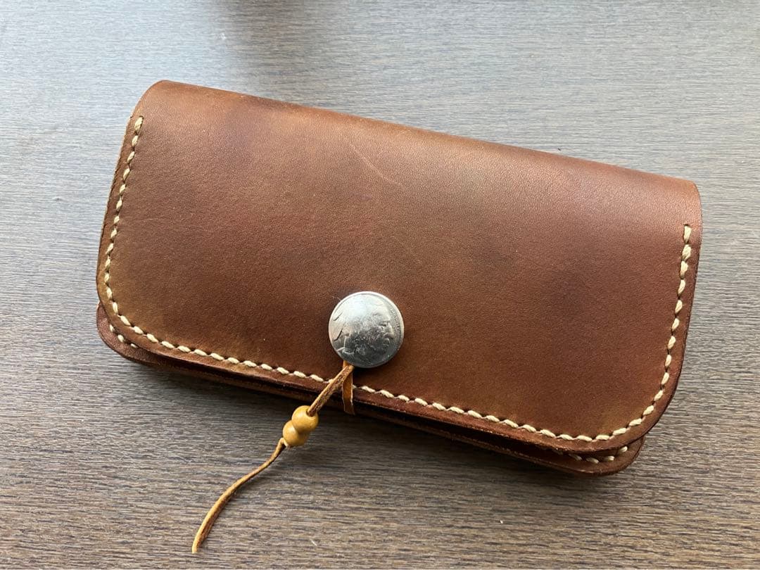 手巻きタバコレザーケース、シャグケース、シャグポーチ