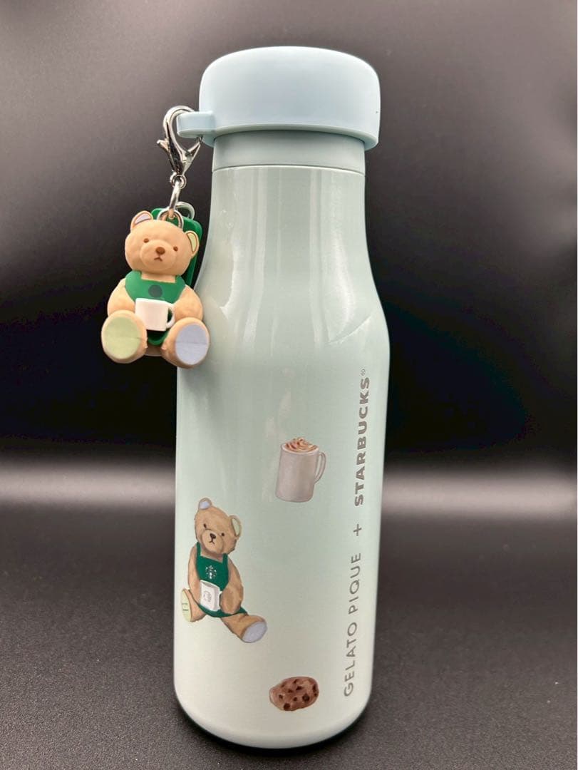 ※底値※未使用【スタバ ジェラピケ ステンレスボトル 】ミントグリーン