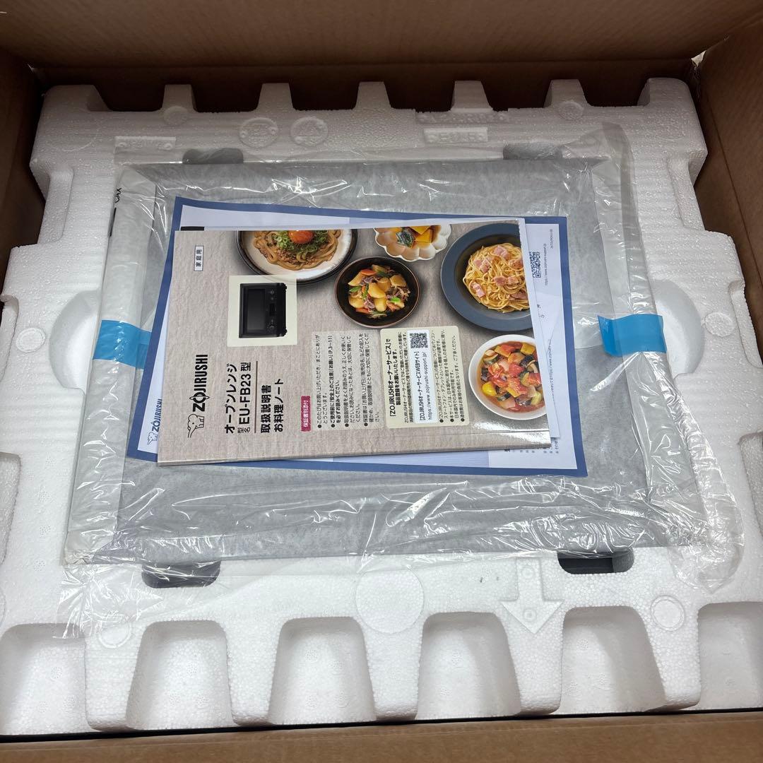 象印 黒 オーブンレンジEU-FB23-BA 新品未使用