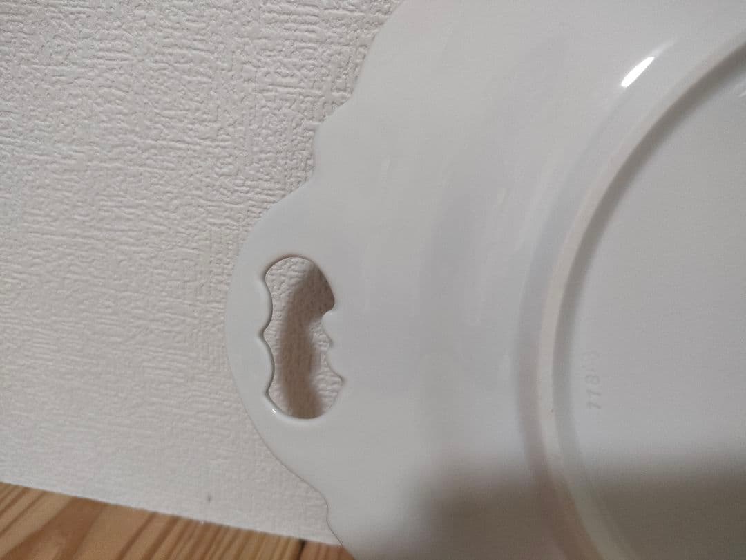 【新品未使用】Meissen マイセン ブルーオニオン プレート　取っ手付き