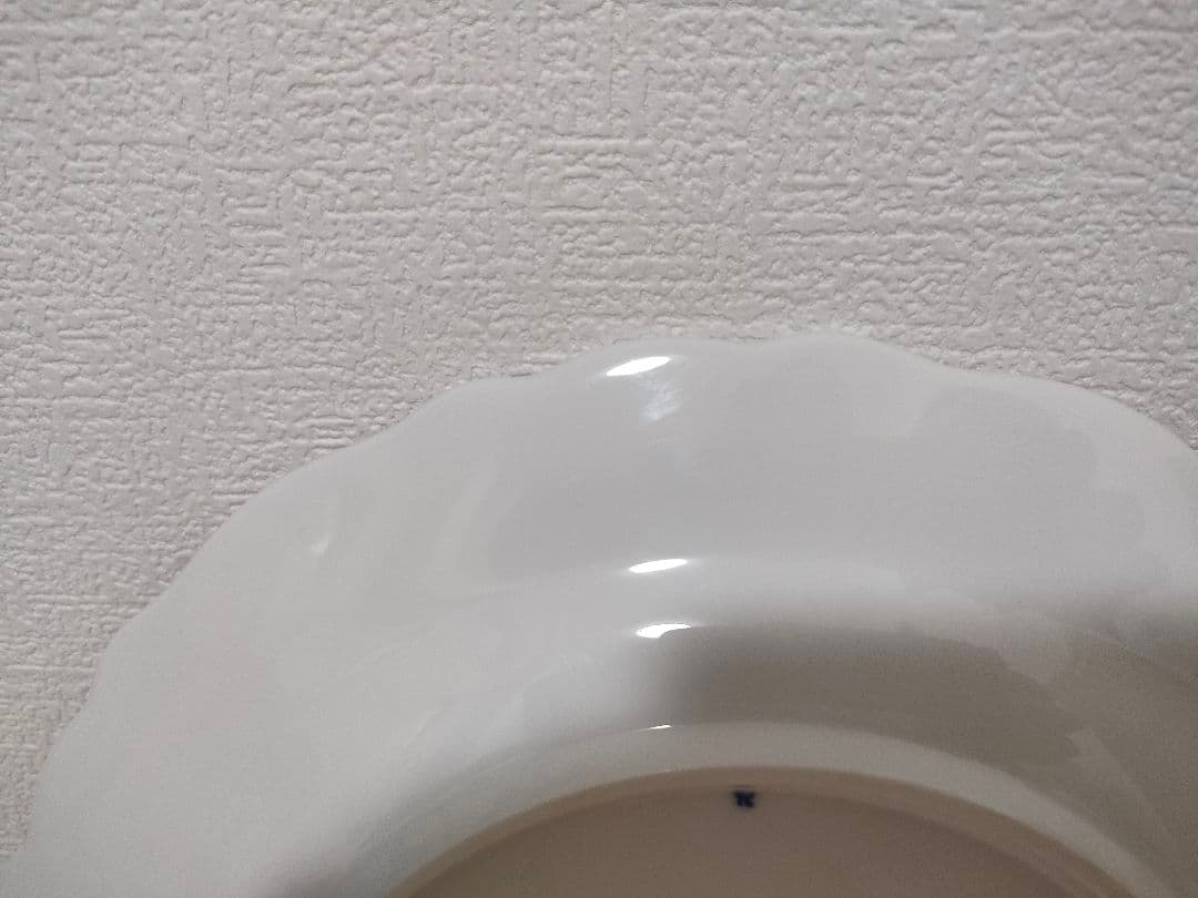 【新品未使用】Meissen マイセン ブルーオニオン プレート　取っ手付き