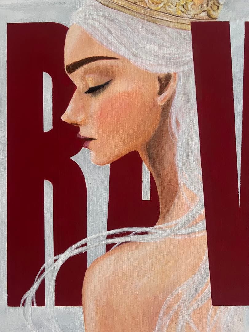 原画　絵画　アクリル　インテリア