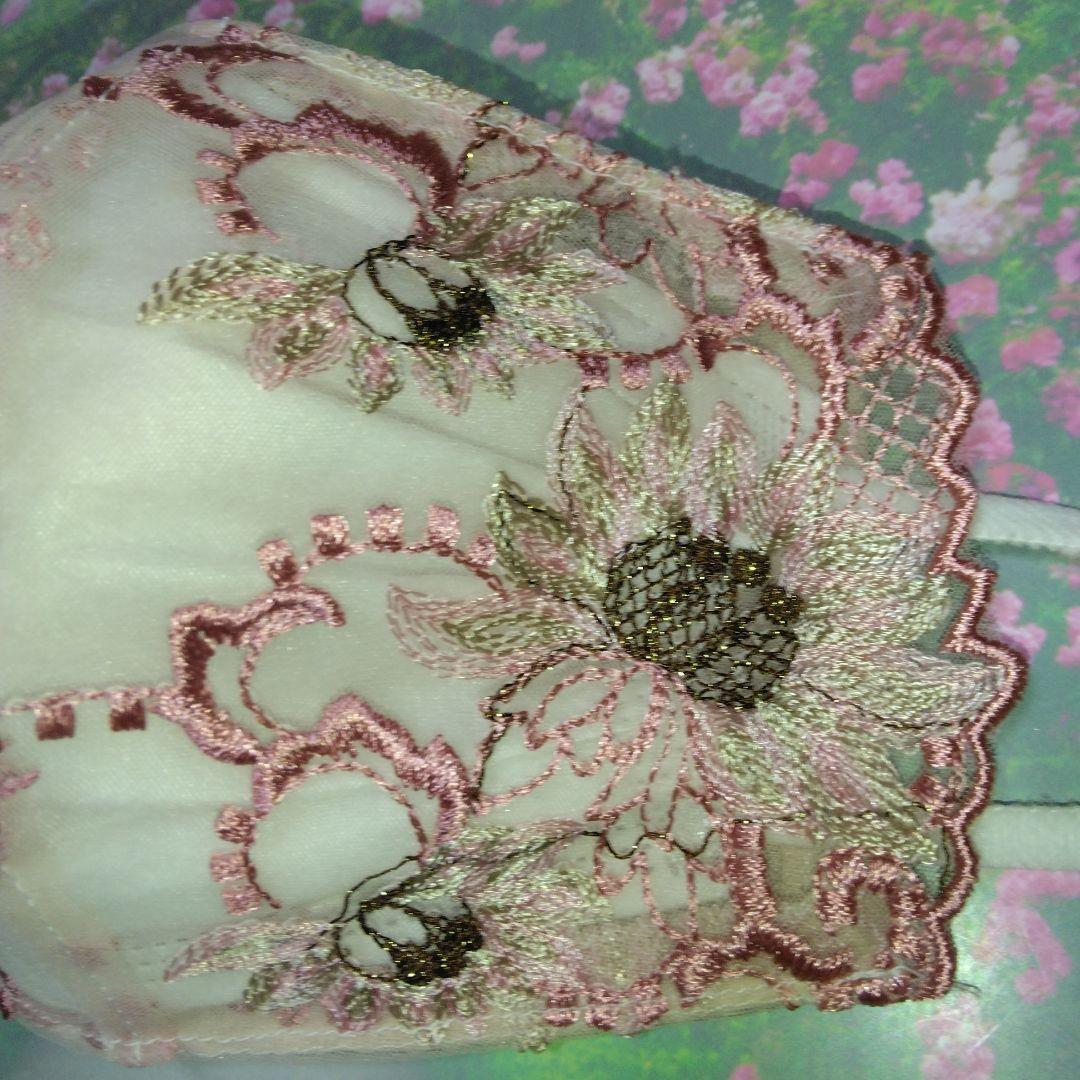 おしゃれなマスクカバー/裏地 高島ちぢみ(25150)