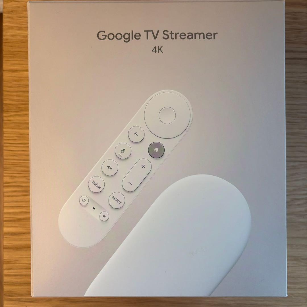 Google TV Streamer 4K（Porcelain） ほぼ新品