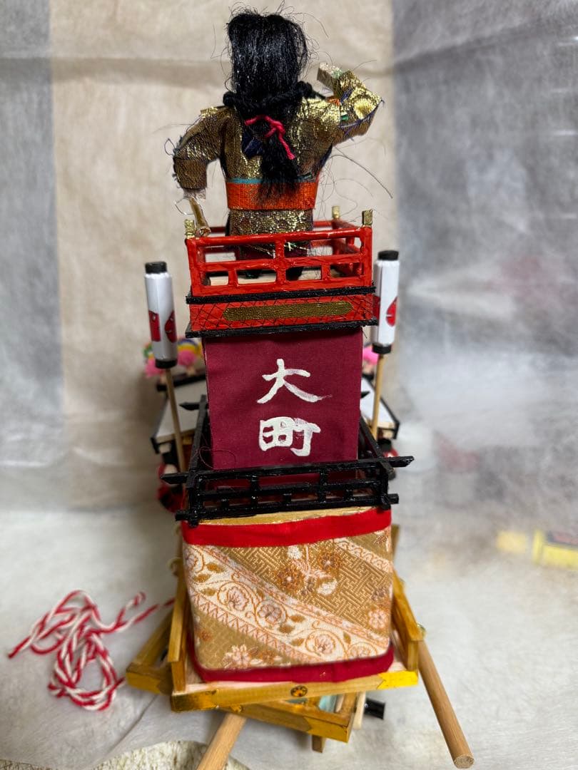 土浦祇園祭　大町旧山車ミニチュア/送料込み