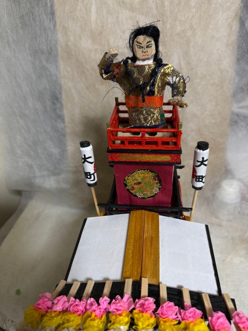 土浦祇園祭　大町旧山車ミニチュア/送料込み