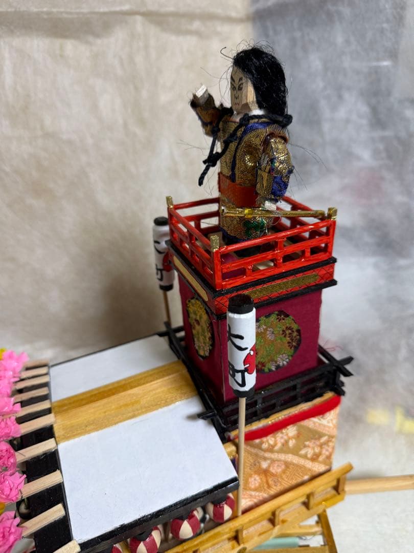 土浦祇園祭　大町旧山車ミニチュア/送料込み