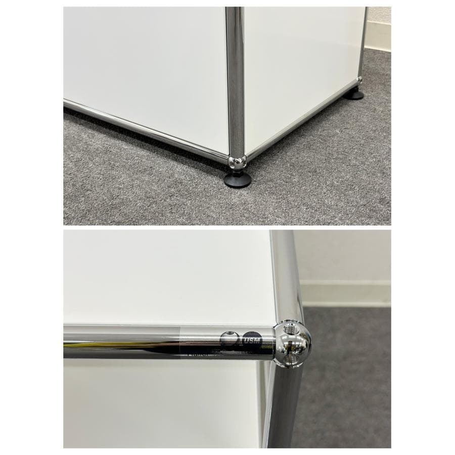 再入荷！正規品！ほぼ未使用品■USMハラー■サイドボード　テレビボード　ホワイト