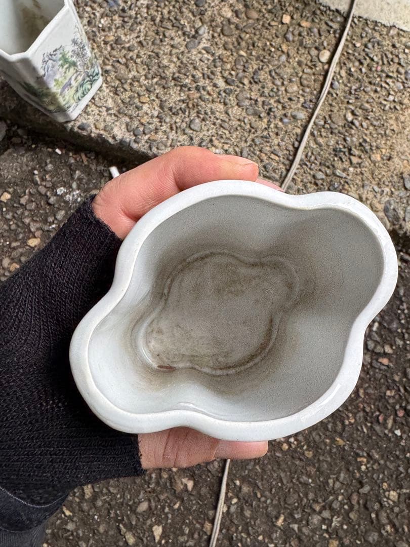 ‼️早速値下‼️リサイクルFORT‼️3/4買取④‼️中国景徳鎮製の筆筒‼️2個まとめて‼️