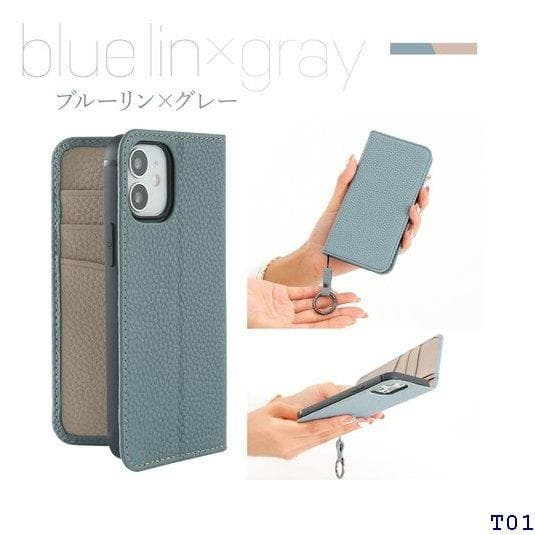 ☆ iPhone13 ケース 手帳型 本革 iPho ロ スマホカバー 5