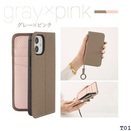 ☆ iPhone13 ケース 手帳型 本革 iPho ロ スマホカバー 5