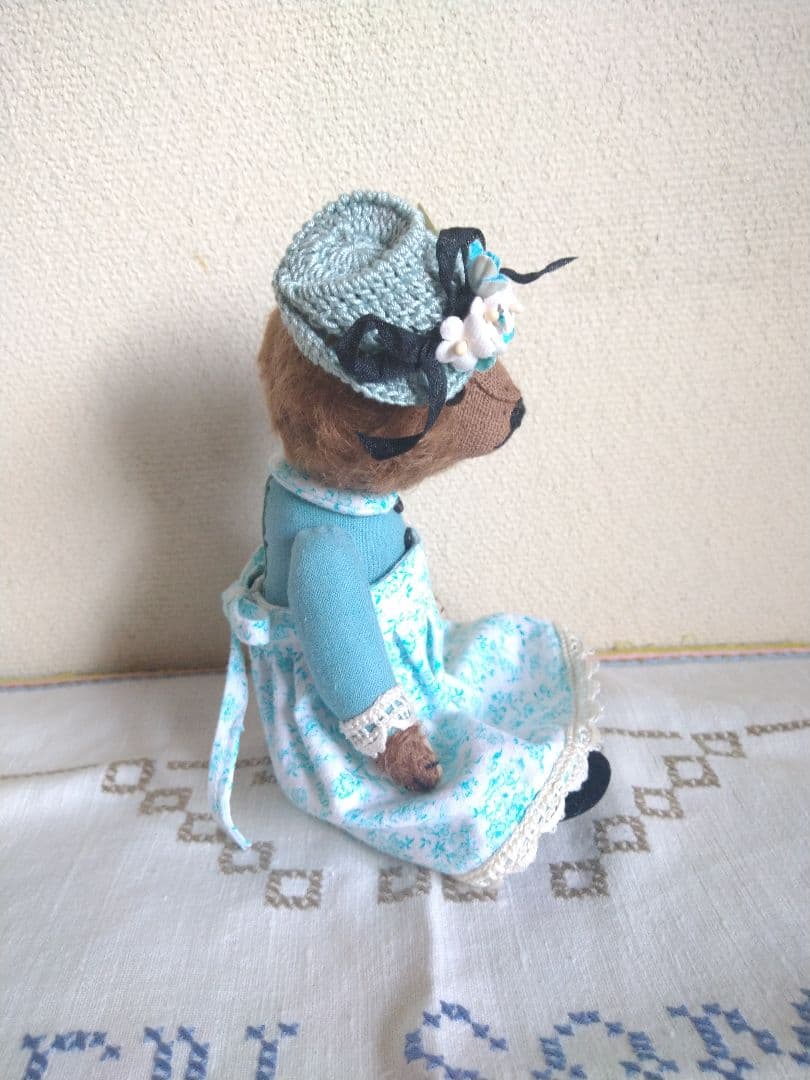 テディベア　作家　hirahira　ぬいぐるみ　アンティーク