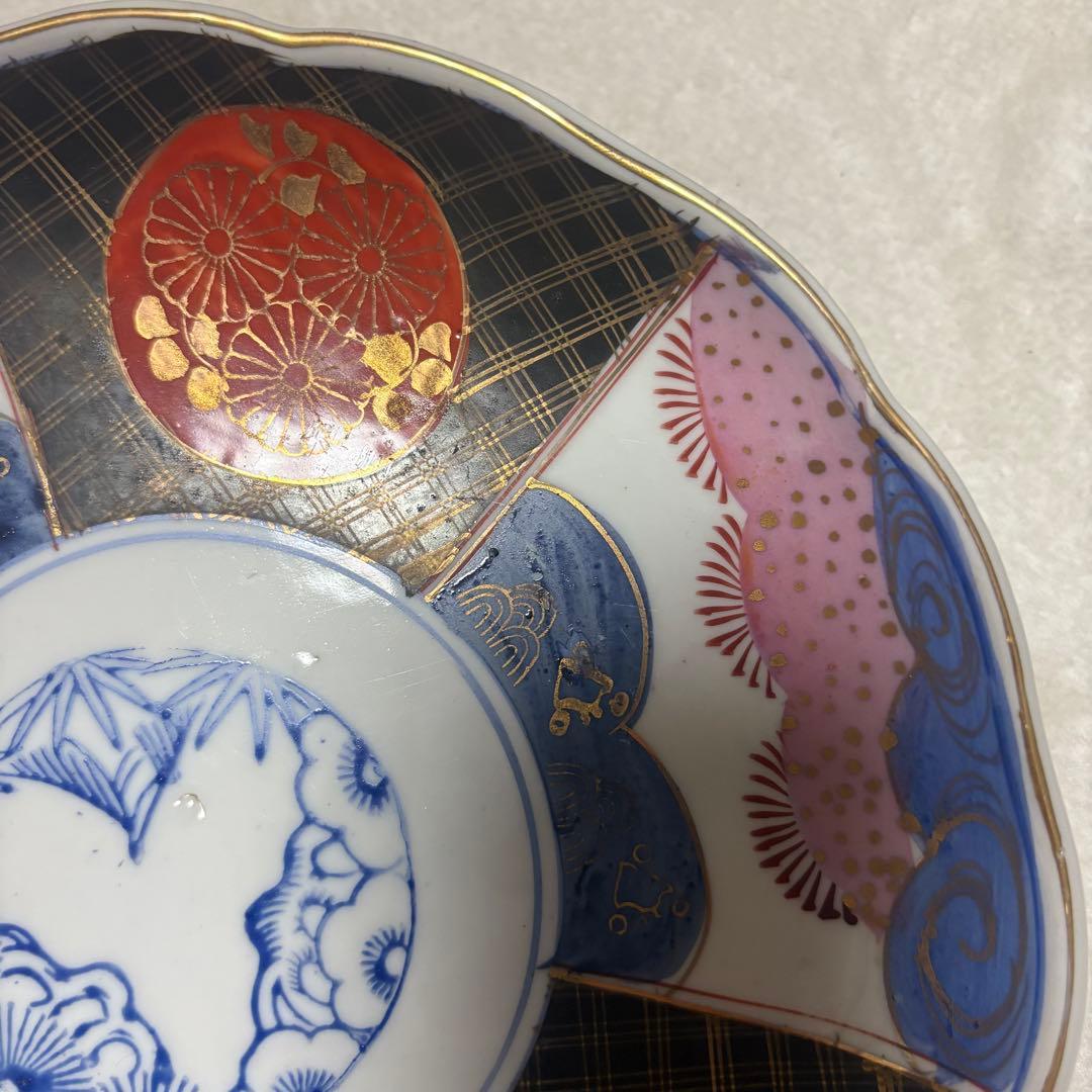 コロン 古伊万里小鉢2客 大皿2客 まとめ売り