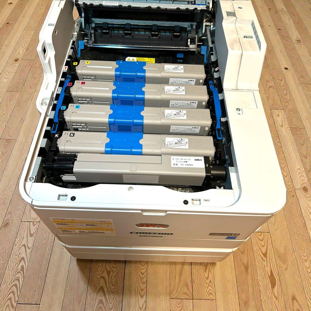 完動❣️美品✨OKI COREFIDO MC363 業務用カラーレーザー複合機