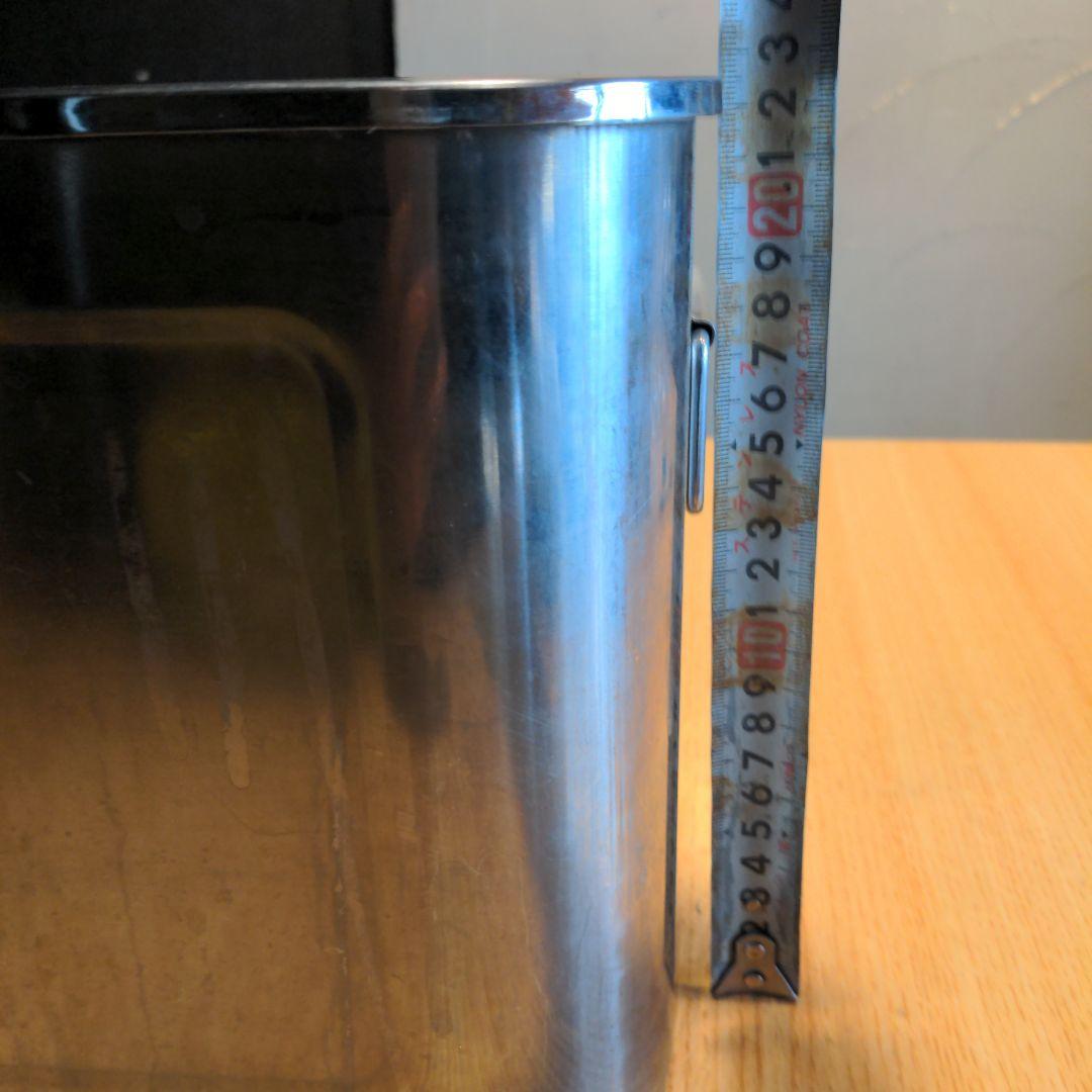 D1234　ステンレス　キッチンポット　セット　角型　深型　4つ