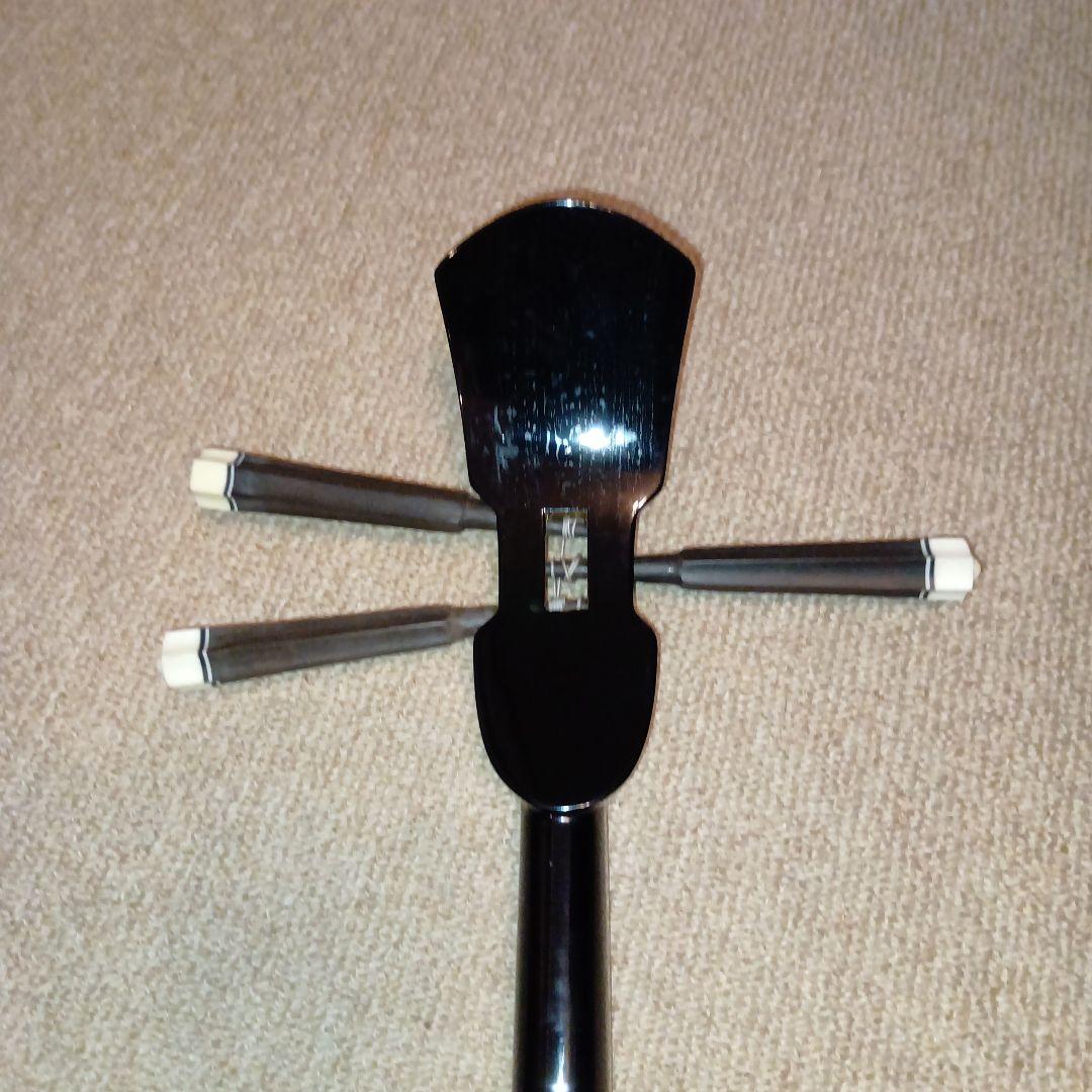 【宮里三線工房作】ニシキヘビの本皮のみを使用した１枚張り三線！