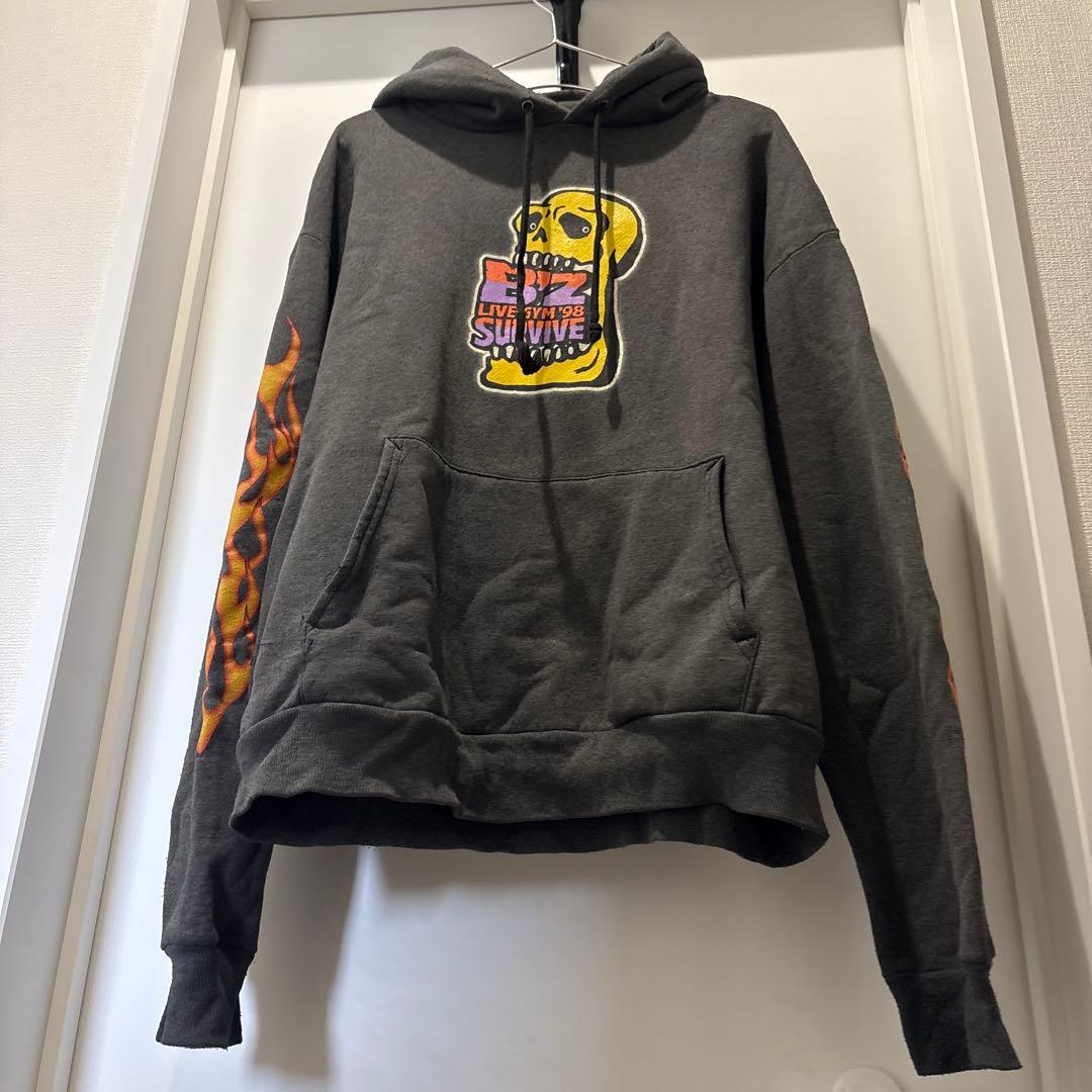 B'z パーカー　1998年グッズ、LIVE GYM'98 パーカー　Lサイズ