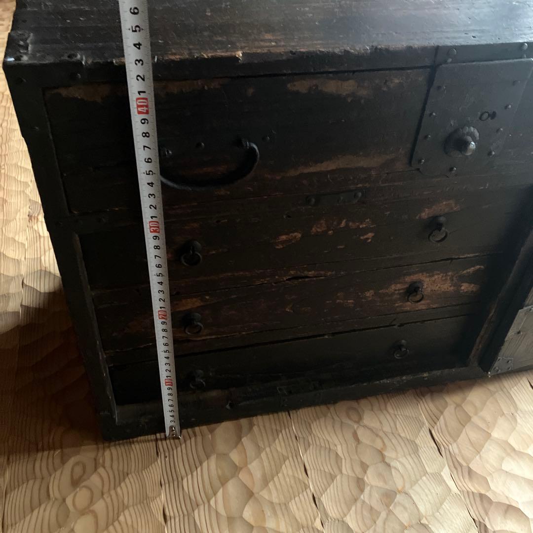 アンティーク　引き出し　棚　蚤の市　江戸時代　古道具　ブロカント