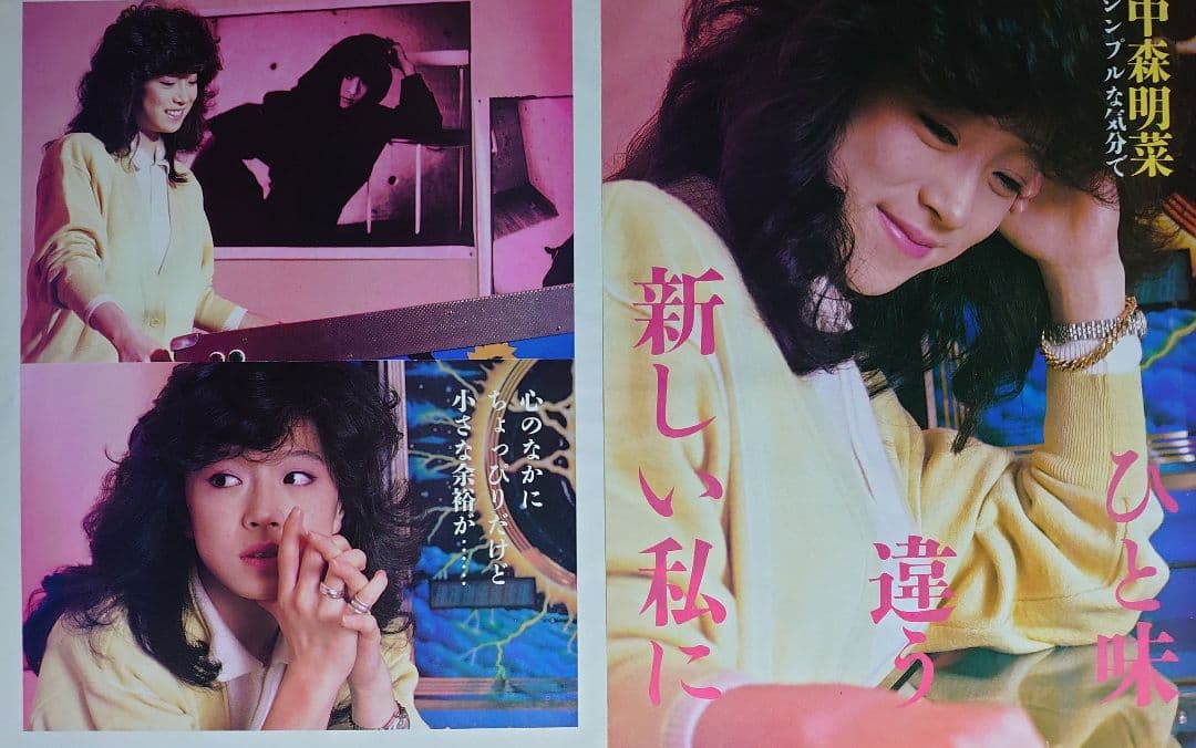 中森明菜 1982年〜1987年 レア　大量　切り抜き　ファイル　2冊　120P