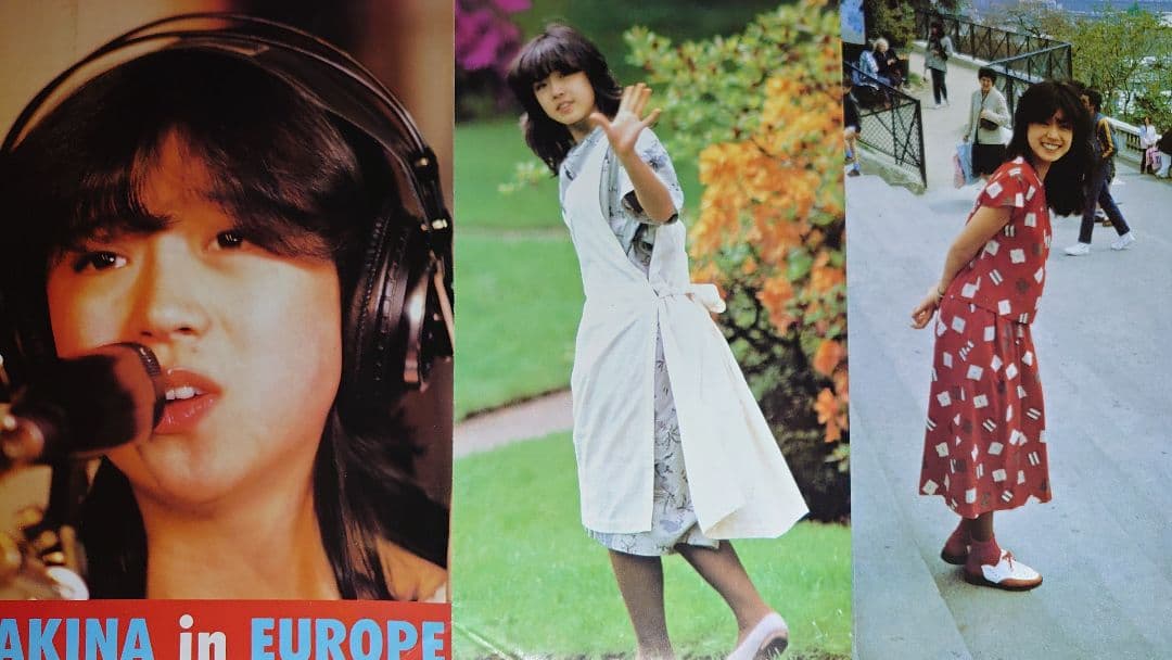 中森明菜 1982年〜1987年 レア　大量　切り抜き　ファイル　2冊　120P