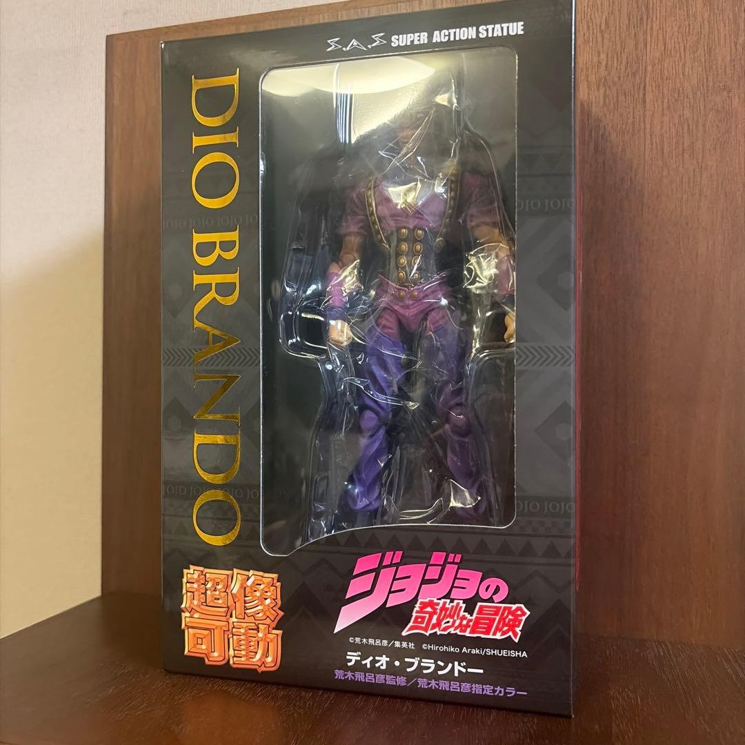 彫像可動　ジョジョの奇妙な冒険　ディオ・ブランドー(荒木飛呂彦指定カラー)