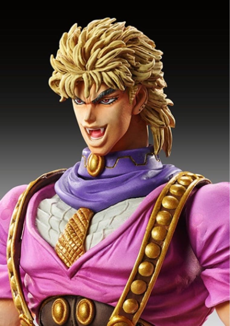 彫像可動　ジョジョの奇妙な冒険　ディオ・ブランドー(荒木飛呂彦指定カラー)