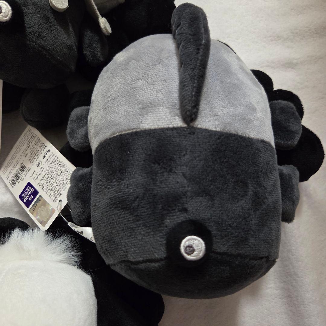 黒サンリオ ミャクミャク なりきりぬいぐるみ ブラック M コンプ