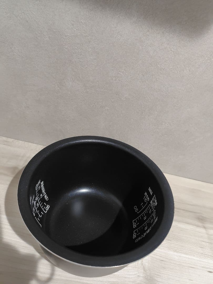 象印　炊飯器の内釜(鉄器コートプラチナ厚釜)