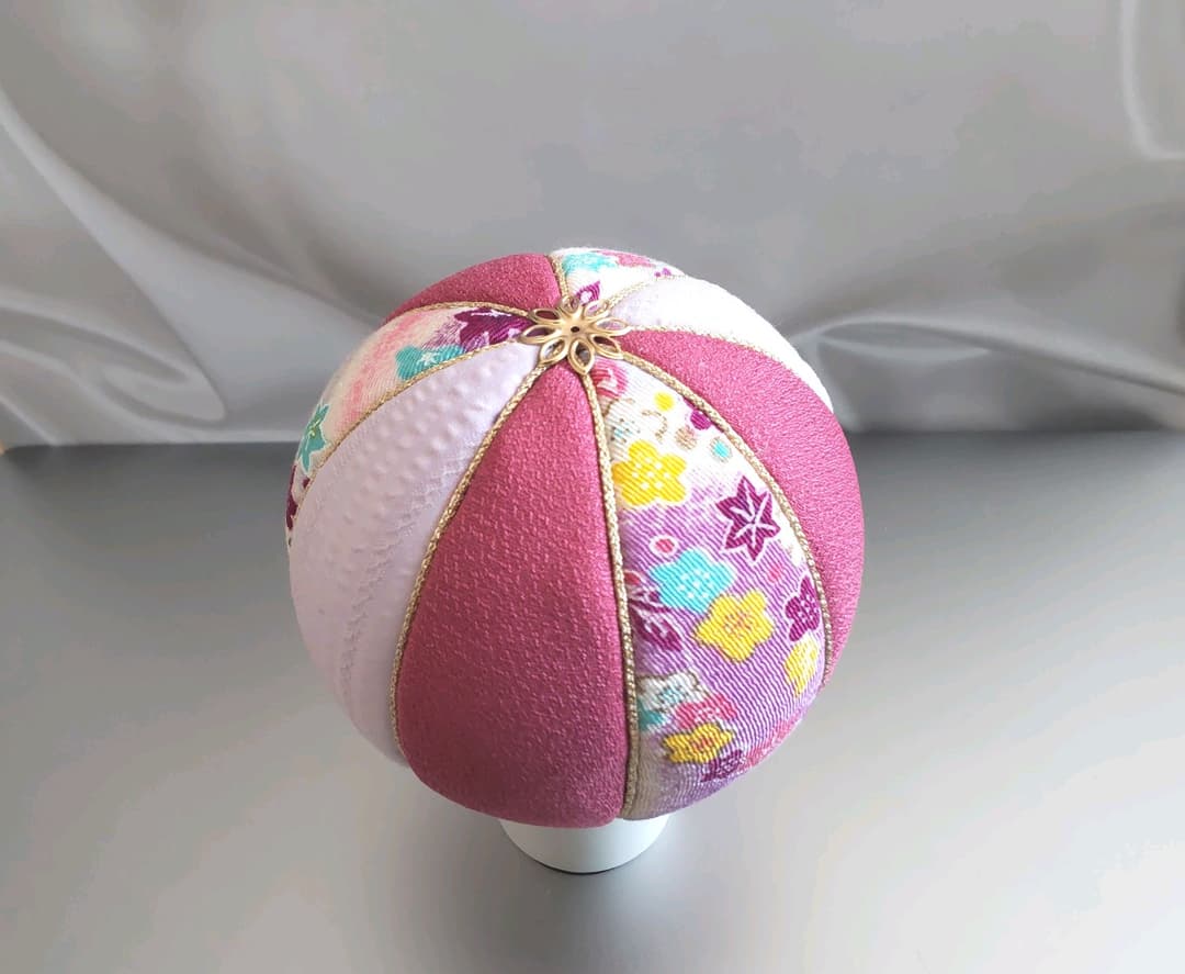 【ハンドメイド】柄の例　てまり