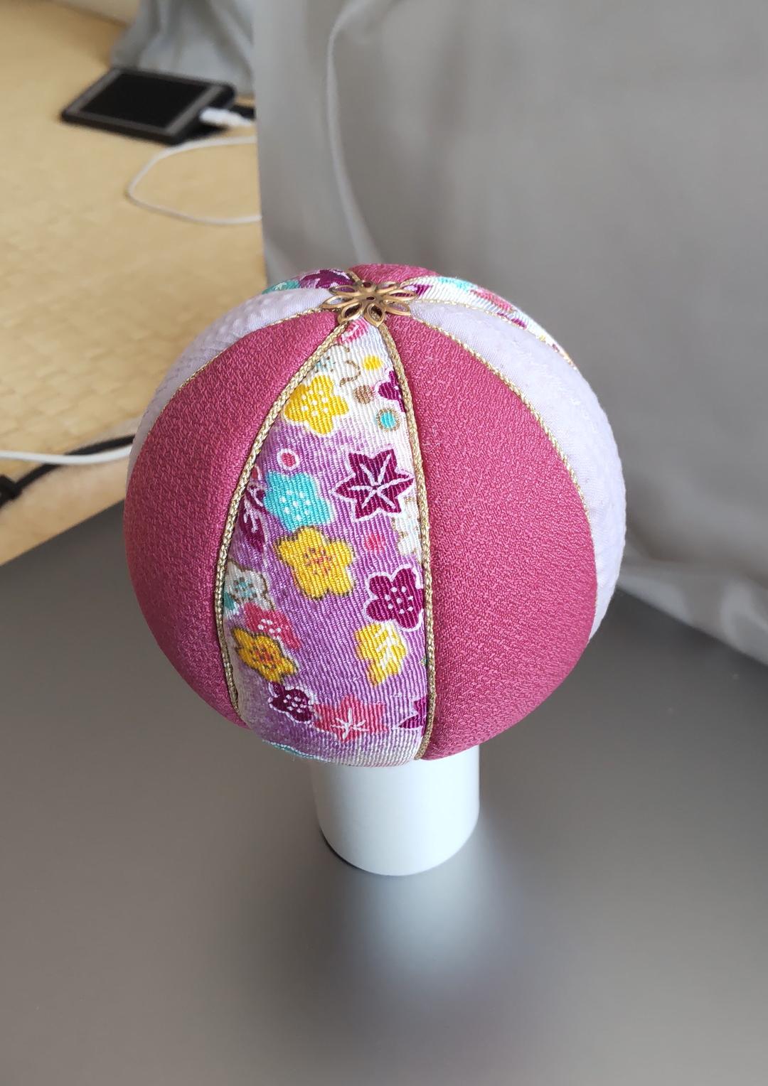 【ハンドメイド】柄の例　てまり