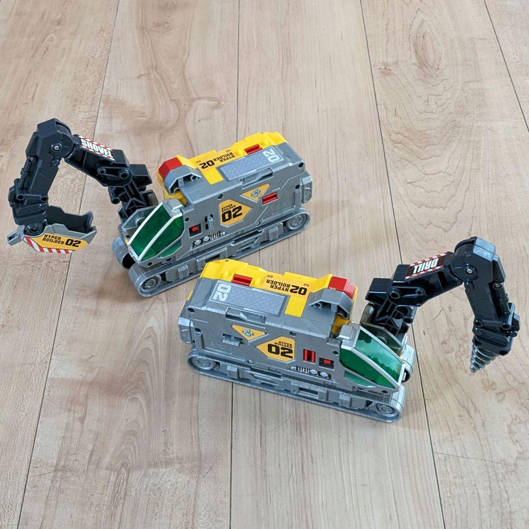 タカラトミー　トミカ　ハイパービルダー　ハイパービルダー２号　大型特殊作業車