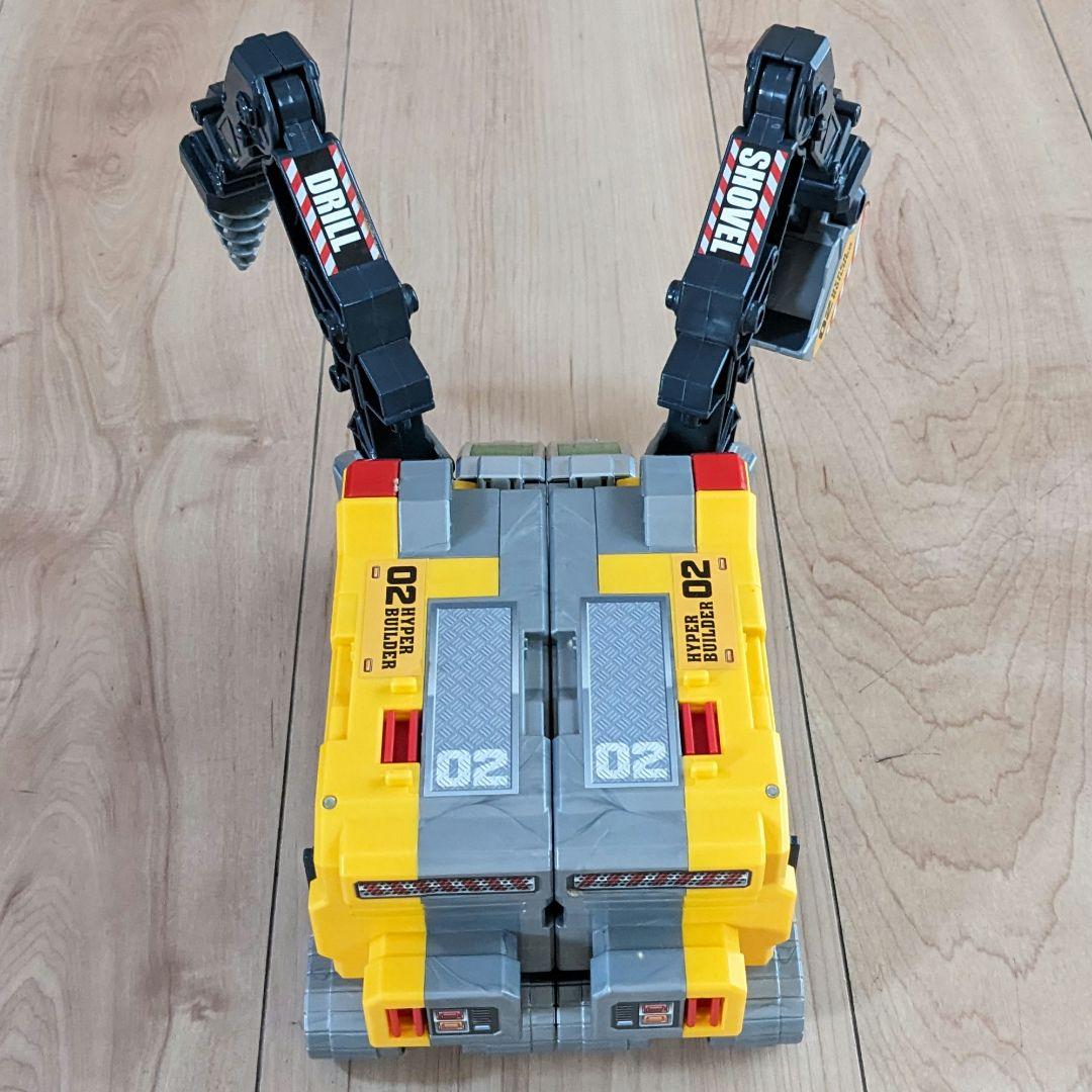 タカラトミー　トミカ　ハイパービルダー　ハイパービルダー２号　大型特殊作業車