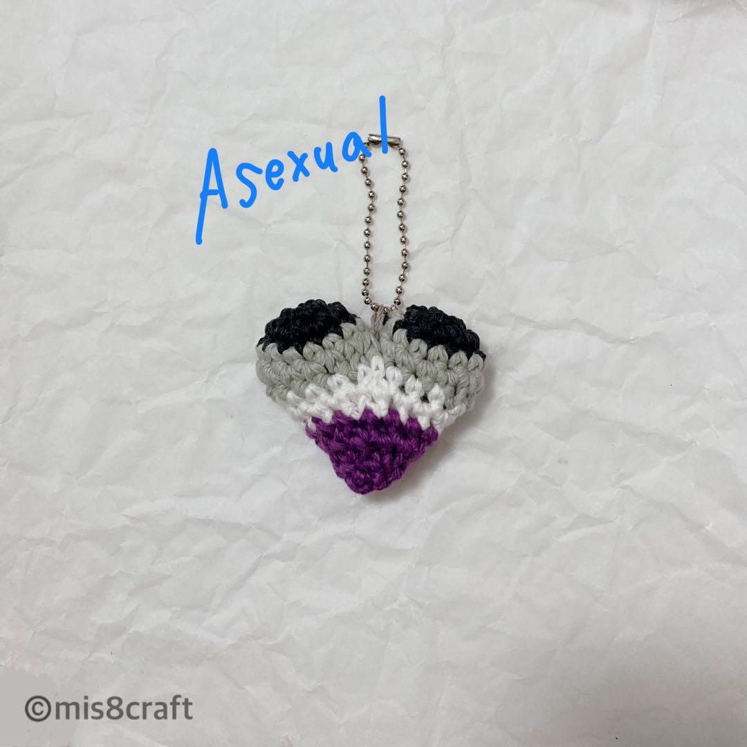 【カスタムオーダーサンプル】ハンドメイド バッグチャーム LGBTQIA+