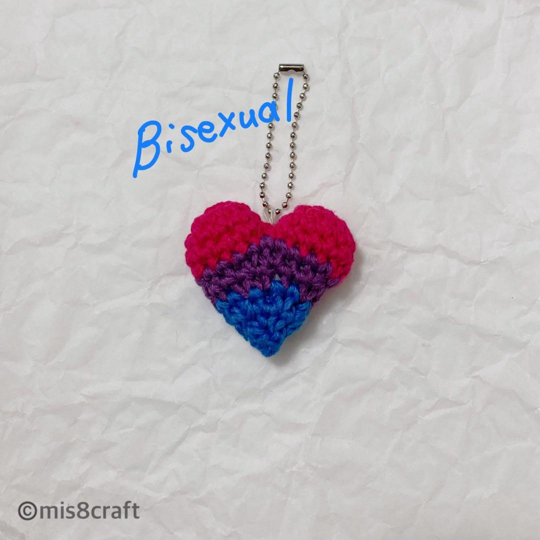 【カスタムオーダーサンプル】ハンドメイド バッグチャーム LGBTQIA+