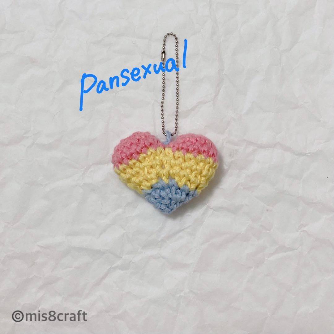 【カスタムオーダーサンプル】ハンドメイド バッグチャーム LGBTQIA+