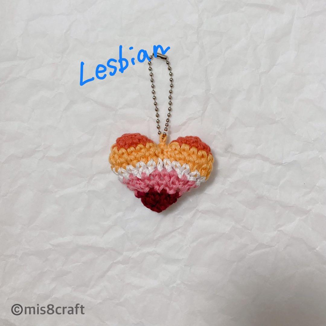 【カスタムオーダーサンプル】ハンドメイド バッグチャーム LGBTQIA+