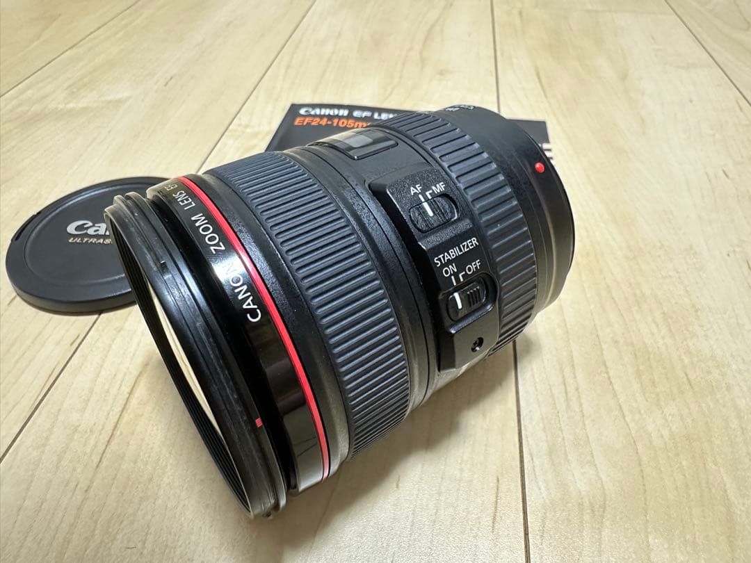 極美品　Canon EF24-105mm F4L IS USM レンズ
