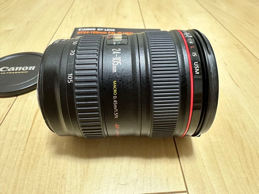 極美品　Canon EF24-105mm F4L IS USM レンズ