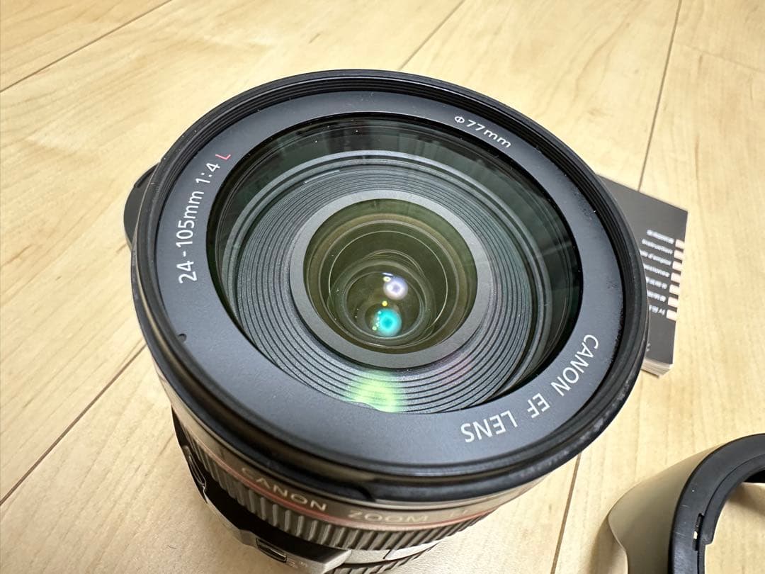 極美品　Canon EF24-105mm F4L IS USM レンズ