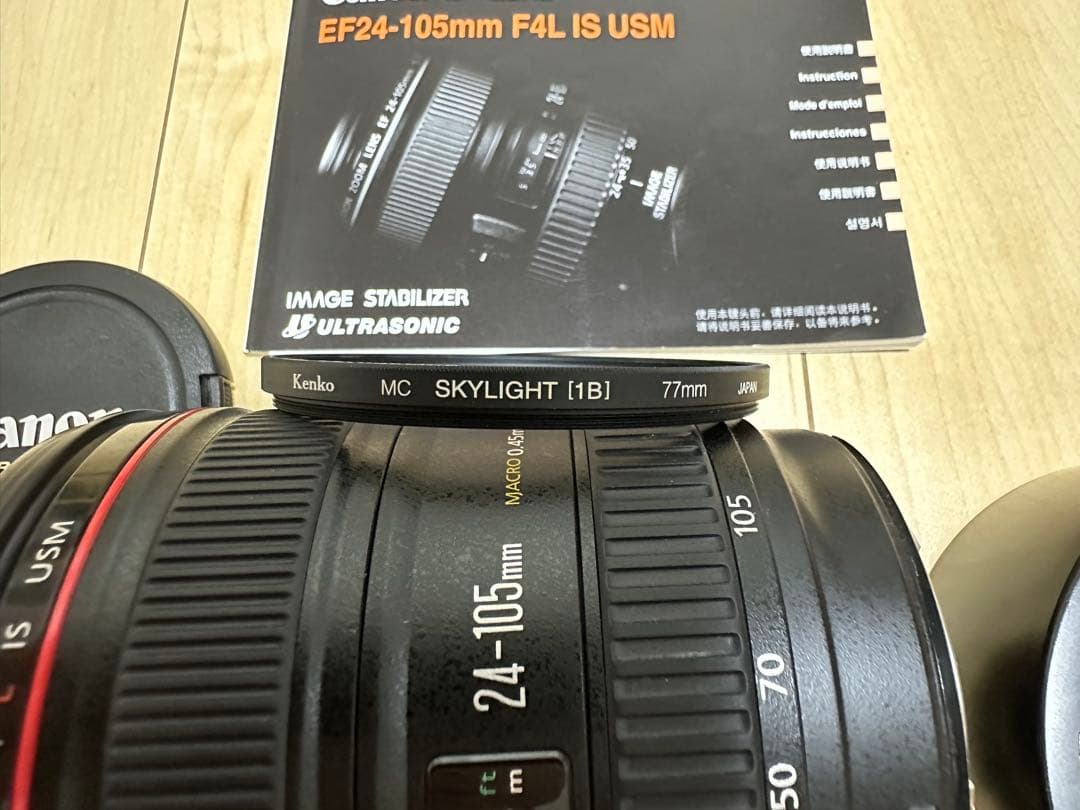 極美品　Canon EF24-105mm F4L IS USM レンズ
